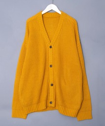 TETE HOMME | 【Revo.】畦編み 5Gルーズニットカーディガン(カーディガン/ボレロ)
