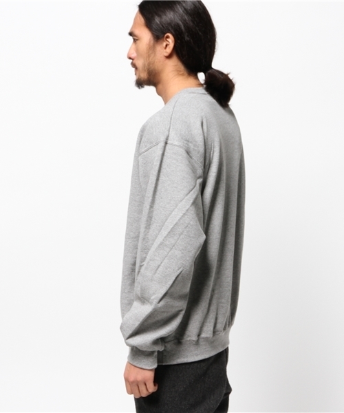 BEAMS（ビームス）の「◎BEAMS / ロゴプリント BIG クルーネック スウェット/（スウェット・メンズ・ホワイト/グレー/ブラック・MEDIUM/LARGE/SMALL）」の4枚目の写真