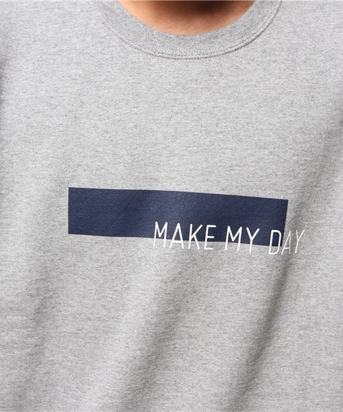 BEAMS（ビームス）の「◎BEAMS / ロゴプリント BIG クルーネック スウェット/（スウェット・メンズ・ホワイト/グレー/ブラック・MEDIUM/LARGE/SMALL）」の9枚目の写真