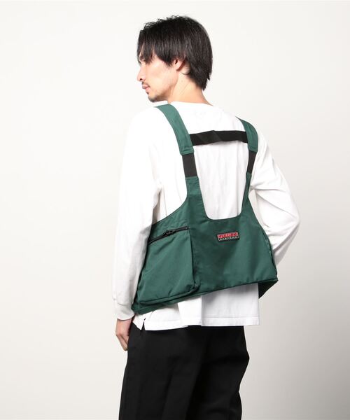 FULL-BK(フルビーケー)の「RAVE VEST(ベスト・メンズ・ブラック/グリーン・FREE)」の3枚目の写真