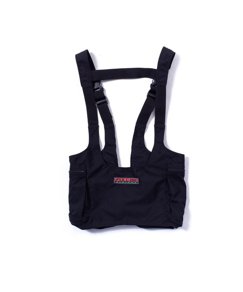 FULL-BK(フルビーケー)の「RAVE VEST(ベスト・メンズ・ブラック/グリーン・FREE)」の7枚目の写真
