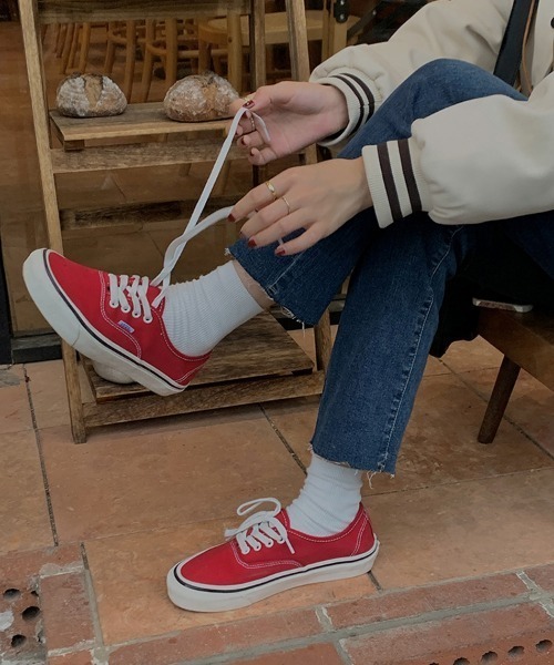 aimoha（アイモハ）の「ユニセックスゆったりブルゾン（スタジャン・レディース・ベージュ/ネイビー・FREE）」の15枚目の写真