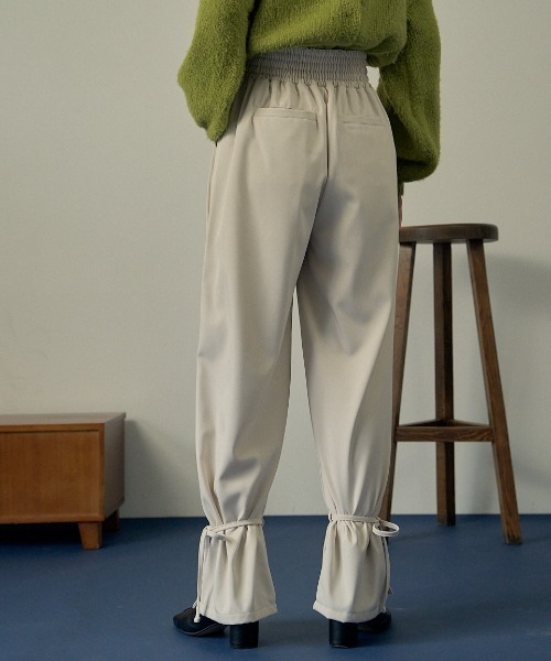 VANNIE U（ヴァニーユー）の「キャンディストレートパンツ（その他パンツ・レディース・ネイビー/ブラウン/アイボリー・FREE/S）」の9枚目の写真