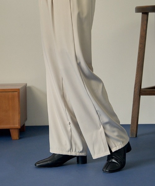 VANNIE U（ヴァニーユー）の「キャンディストレートパンツ（その他パンツ・レディース・ネイビー/ブラウン/アイボリー・FREE/S）」の11枚目の写真