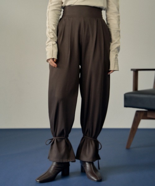 VANNIE U（ヴァニーユー）の「キャンディストレートパンツ（その他パンツ・レディース・ネイビー/ブラウン/アイボリー・FREE/S）」の20枚目の写真