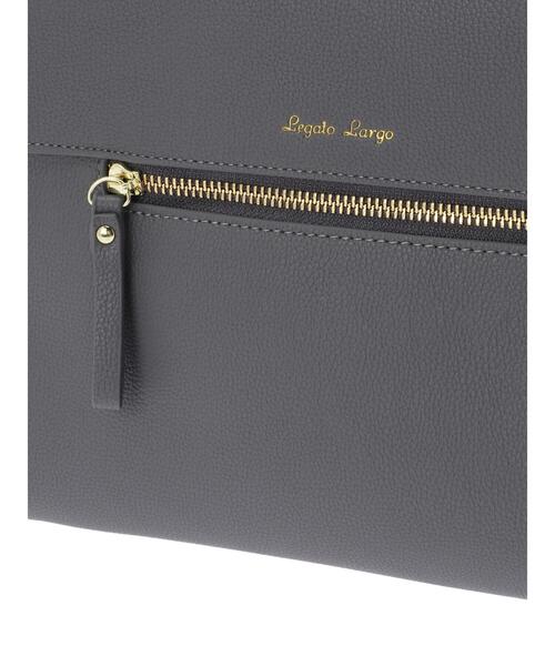 Green Parks(グリーンパークス)の「・別注 LegatoLargo スクエアボストンバッグ*(トートバッグ・レディース・チャコールグレー/ブラック/グレイッシュベージュ・FREE)」の12枚目の写真