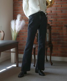 UNE MANSION | スリットブーツカットデニムパンツ(デニムパンツ)