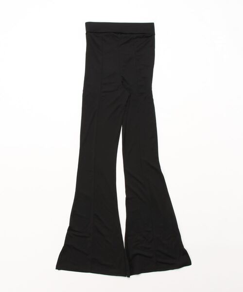 FIG&VIPER（フィグアンドバイパー）の「ハイウエストストレッチフレアPT（その他パンツ・レディース・ブラック/ブラウン・FREE）」の3枚目の写真