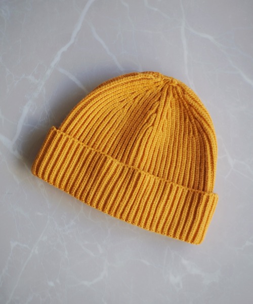 BARELY BLUE（ベアリーブルー）の「【 BARELY BLUE / ベアリーブルー 】 シンプル ビーニー ニット キャップ / ロールキャップ（ニットキャップ/ビーニー・メンズ・チャコールグレー/ブラック/ベージュ/ネイビー/ブラウン/グレー/ボルドー/マスタード/ライトブラウン・FREE）」の8枚目の写真