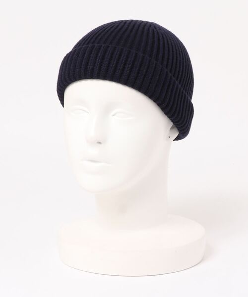 BARELY BLUE（ベアリーブルー）の「【 BARELY BLUE / ベアリーブルー 】 シンプル ビーニー ニット キャップ / ロールキャップ（ニットキャップ/ビーニー・メンズ・チャコールグレー/ブラック/ベージュ/ネイビー/ブラウン/グレー/ボルドー/マスタード/ライトブラウン・FREE）」の14枚目の写真