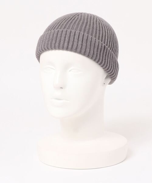 BARELY BLUE（ベアリーブルー）の「【 BARELY BLUE / ベアリーブルー 】 シンプル ビーニー ニット キャップ / ロールキャップ（ニットキャップ/ビーニー・メンズ・チャコールグレー/ブラック/ベージュ/ネイビー/ブラウン/グレー/ボルドー/マスタード/ライトブラウン・FREE）」の13枚目の写真