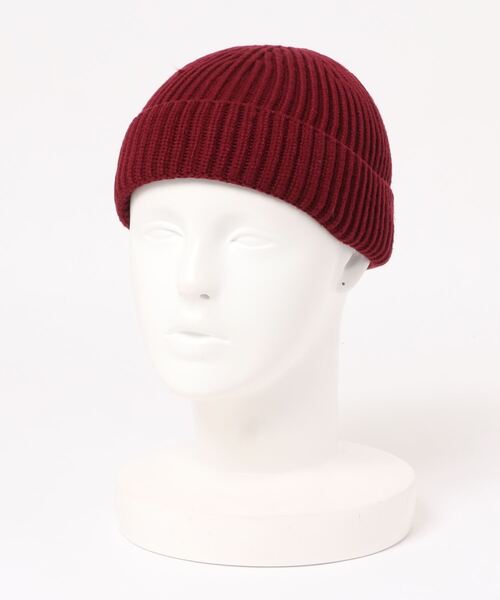 BARELY BLUE（ベアリーブルー）の「【 BARELY BLUE / ベアリーブルー 】 シンプル ビーニー ニット キャップ / ロールキャップ（ニットキャップ/ビーニー・メンズ・チャコールグレー/ブラック/ベージュ/ネイビー/ブラウン/グレー/ボルドー/マスタード/ライトブラウン・FREE）」の12枚目の写真