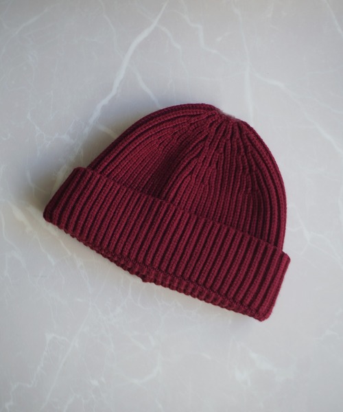 BARELY BLUE（ベアリーブルー）の「【 BARELY BLUE / ベアリーブルー 】 シンプル ビーニー ニット キャップ / ロールキャップ（ニットキャップ/ビーニー・メンズ・チャコールグレー/ブラック/ベージュ/ネイビー/ブラウン/グレー/ボルドー/マスタード/ライトブラウン・FREE）」の21枚目の写真