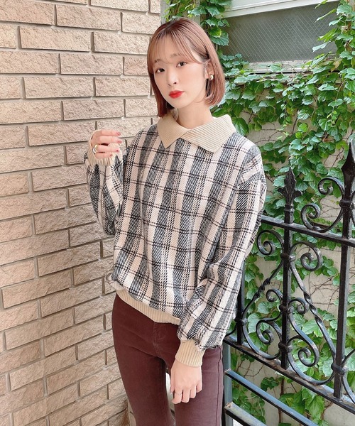 Voyage titty&Co.PETIT（ボヤージュティティアンドコープチ）の「【Voyage titty&Co.】スリムフレアパンツ（その他パンツ・レディース・ブラウン・SMALL/MEDIUM）」の13枚目の写真