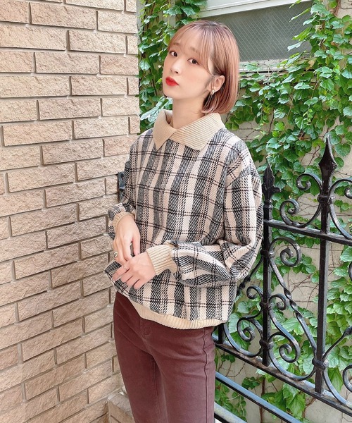 Voyage titty&Co.PETIT（ボヤージュティティアンドコープチ）の「【Voyage titty&Co.】スリムフレアパンツ（その他パンツ・レディース・ブラウン・SMALL/MEDIUM）」の11枚目の写真