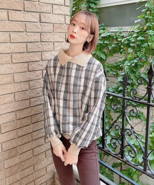 Voyage titty&Co.PETIT（ボヤージュティティアンドコープチ）の「【Voyage titty&Co.】スリムフレアパンツ（その他パンツ・レディース・ブラウン・SMALL/MEDIUM）」の12枚目の写真