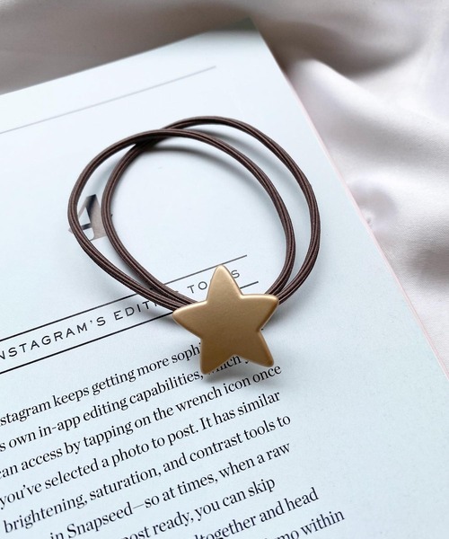 TONE SELECT GOODS（トーンセレクトグッズ）の「【Liaa】アンティークモチーフヘアゴム（ヘアゴム・レディース・ゴールド系その他2/ゴールド系その他/ブラウン/ブラック/ブラック系その他・FREE）」の10枚目の写真