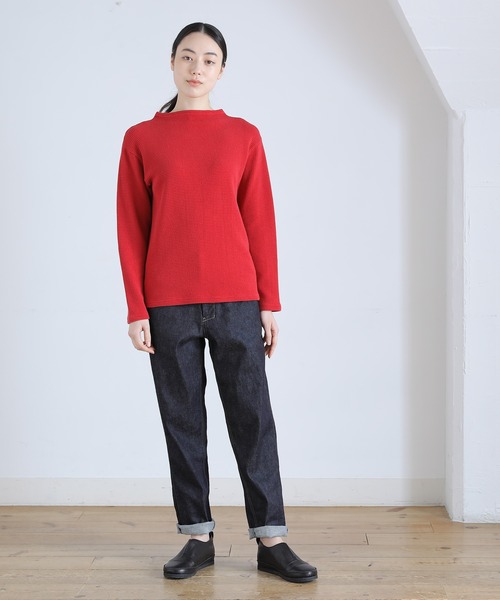 Plantation（プランテーション）の「コットンストレッチデニム / パンツ / (O)（デニムパンツ・レディース・ブラック/ネイビー/ホワイト・M size/S size）」の17枚目の写真