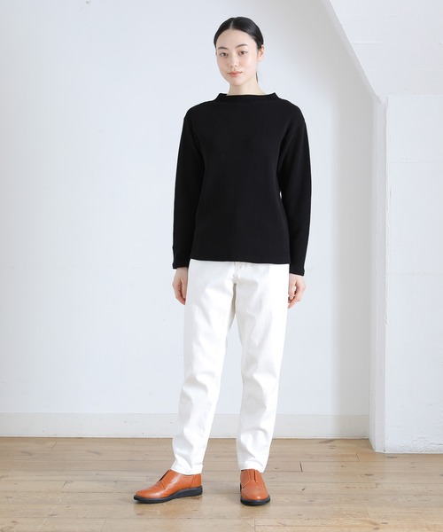 Plantation（プランテーション）の「コットンストレッチデニム / パンツ / (O)（デニムパンツ・レディース・ブラック/ネイビー/ホワイト・M size/S size）」の18枚目の写真