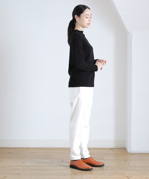 Plantation（プランテーション）の「コットンストレッチデニム / パンツ / (O)（デニムパンツ・レディース・ブラック/ネイビー/ホワイト・M size/S size）」の19枚目の写真