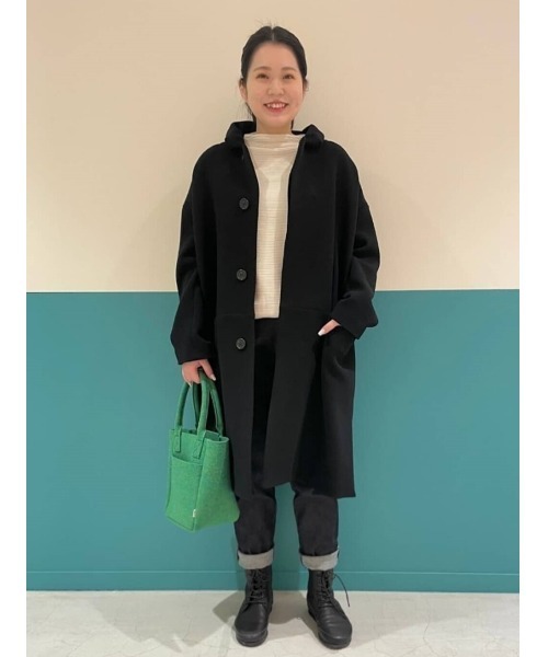 Plantation（プランテーション）の「コットンストレッチデニム / パンツ / (O)（デニムパンツ・レディース・ブラック/ネイビー/ホワイト・M size/S size）」の15枚目の写真