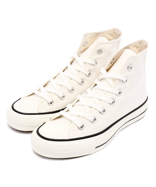 SHIPS for women（シップスフォーウィメン）の「CONVERSE:CANVAS ALL STAR J HI■（スニーカー・レディース・ホワイト/ブラック・35/45/55/50/40）」の2枚目の写真