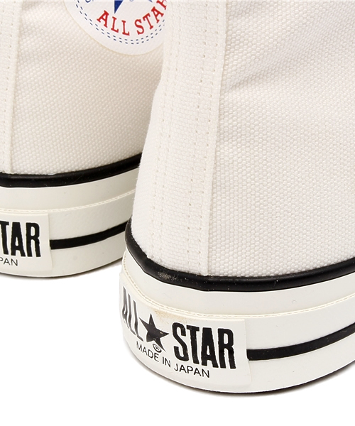 SHIPS for women（シップスフォーウィメン）の「CONVERSE:CANVAS ALL STAR J HI■（スニーカー・レディース・ホワイト/ブラック・35/45/55/50/40）」の5枚目の写真