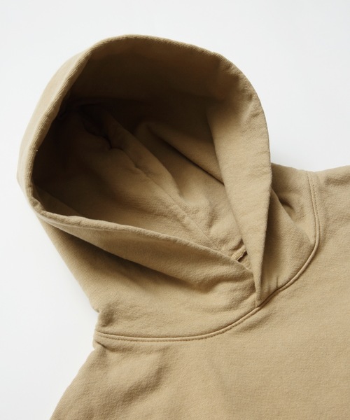 LOS ANGELES APPAREL(ロサンゼルスアパレル)の「【LOS ANGELES APPAREL/ロサンゼルスアパレル】Heavy Fleece Hood / フードパーカー(パーカー・メンズ・アッシュグレー/ブラック/ベージュ・MEDIUM/LARGE/X-LARGE)」の11枚目の写真