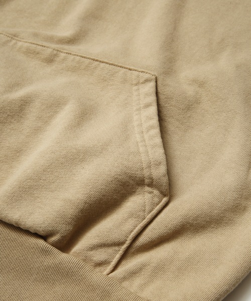 LOS ANGELES APPAREL(ロサンゼルスアパレル)の「【LOS ANGELES APPAREL/ロサンゼルスアパレル】Heavy Fleece Hood / フードパーカー(パーカー・メンズ・アッシュグレー/ブラック/ベージュ・MEDIUM/LARGE/X-LARGE)」の10枚目の写真