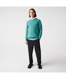 LACOSTE | ミックスカラーメリノウールニットセーター(ニット/セーター)