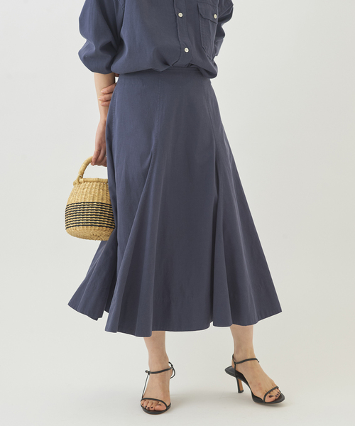 plage(プラージュ)の「Nidom bio slit スカート◆(スカート・レディース・キャメル/ダークブルー/ブラック・34/38/36)」の20枚目の写真