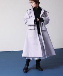 frames RAY CASSIN | 【WEB限定】2WAYフェイクウールコート(ステンカラーコート)