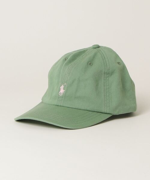 POLO RALPH LAUREN CHILDRENSWEAR(ポロ ラルフ ローレン チルドレンズウェア)の「コットン チノ ボール キャップ(キャップ・キッズ・グリーン・ONE)」の3枚目の写真