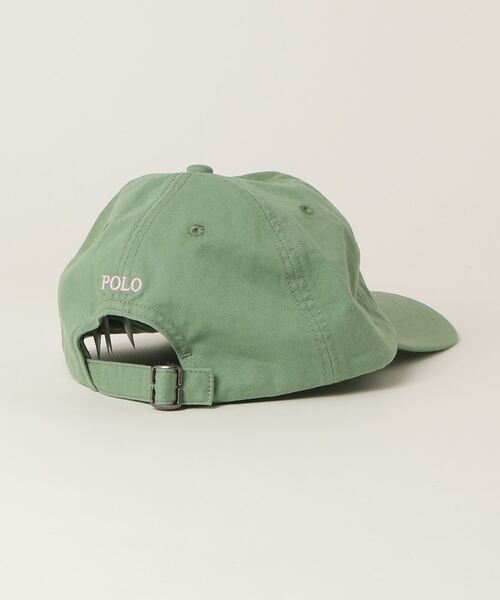 POLO RALPH LAUREN CHILDRENSWEAR(ポロ ラルフ ローレン チルドレンズウェア)の「コットン チノ ボール キャップ(キャップ・キッズ・グリーン・ONE)」の4枚目の写真