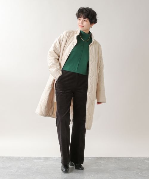 RAGEBLUE（レイジブルー）の「3WAY/ファーベストキルティングコート/261015（ミリタリージャケット・レディース・ブラック/オフホワイト/オリーブ・FREE）」の20枚目の写真