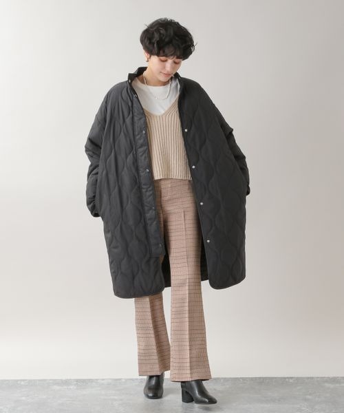 RAGEBLUE（レイジブルー）の「3WAY/ファーベストキルティングコート/261015（ミリタリージャケット・レディース・ブラック/オフホワイト/オリーブ・FREE）」の22枚目の写真