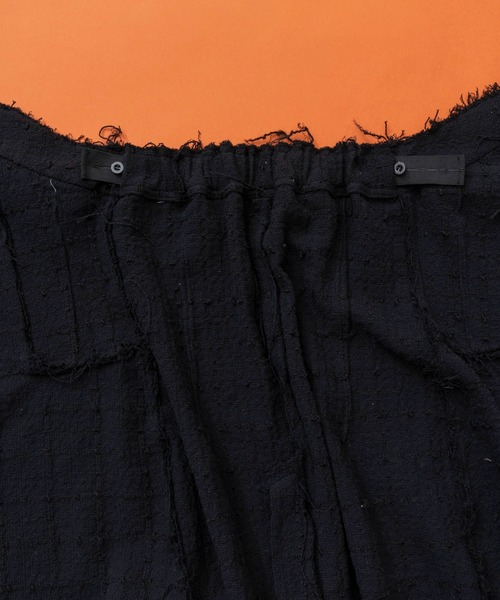 MAISON SPECIAL（メゾンスペシャル）の「ジャケットベアトップス【MAISON SPECIAL/メゾンスペシャル】（その他アウター・レディース・ブラック/ネイビー・FREE）」の4枚目の写真