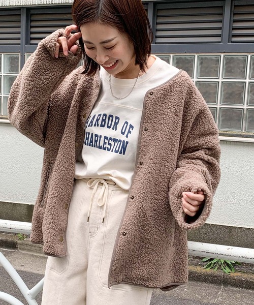 セール ブランド古着 ノーカラージャケット ノーカラージャケット Ciaopanic Typy チャオパニックティピー のファッション通販 Zozoused
