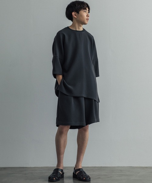 EASY WIDE TUCK SHORTS（その他パンツ）｜WYM × ATTACHMENT
