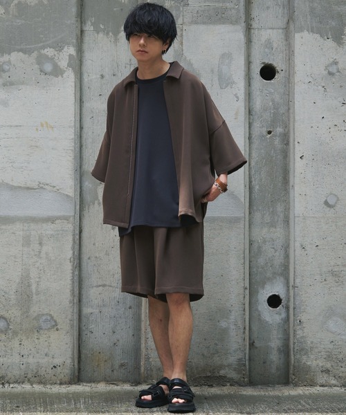 EASY WIDE TUCK SHORTS（その他パンツ）｜WYM × ATTACHMENT（ウィム