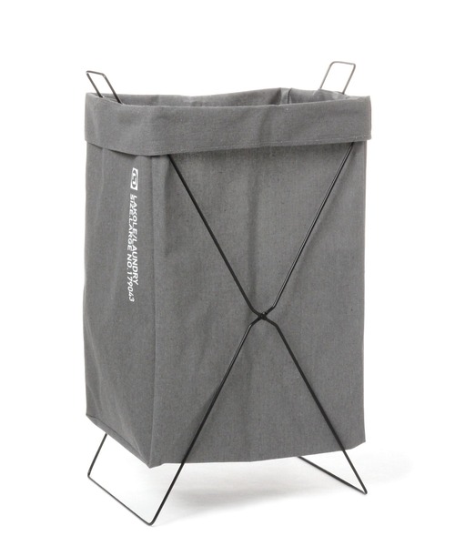 LAKOLE（ラコレ）の「ランドリーバッグ(LL) / 263914（ランドリーグッズ・レディース・チャコール/アイボリー・FREE）」の4枚目の写真