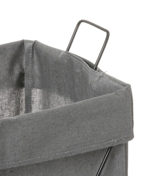 LAKOLE（ラコレ）の「ランドリーバッグ(LL) / 263914（ランドリーグッズ・レディース・チャコール/アイボリー・FREE）」の8枚目の写真