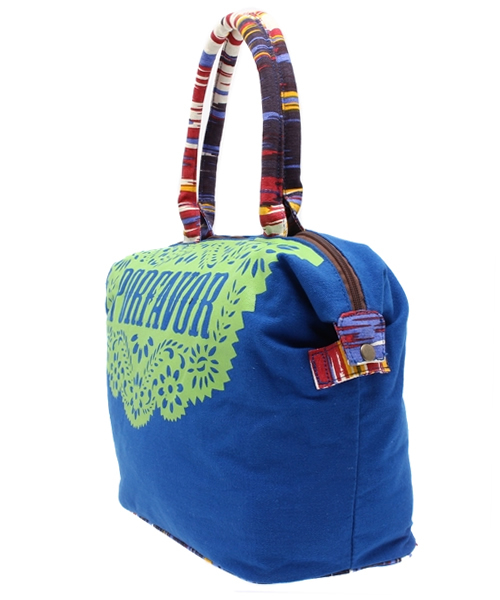 チャイハネ（チャイハネ）の「【チャイハネ】パペルピカド★BIGトートバッグ（トートバッグ・レディース・ピンク/ホワイト/オレンジ/イエロー/ブルー/レッド/ターコイズブルー・FREE）」の18枚目の写真