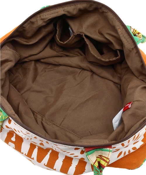 チャイハネ（チャイハネ）の「【チャイハネ】パペルピカド★BIGトートバッグ（トートバッグ・レディース・ピンク/ホワイト/オレンジ/イエロー/ブルー/レッド/ターコイズブルー・FREE）」の22枚目の写真