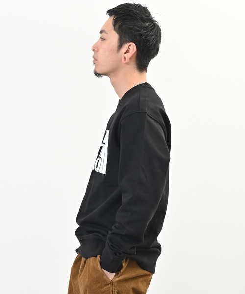THE NORTH FACE(ザノースフェイス)の「THE NORTH FACE(ザ・ノース・フェイス) スタンダード スウェットトレーナー(スウェット・メンズ・ブラック・M)」の2枚目の写真