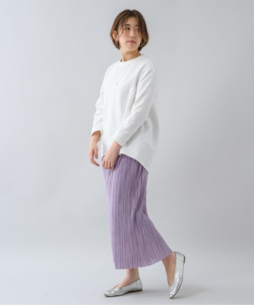 KATHARINE ROSS（キャサリンロス）の「【KATHARINE ROSS】オールマイティーナロープリーツスカート（スカート・レディース・ラベンダー/グレー/ブラック/ライトグリーン/グレイッシュベージュ/ライトグレー・MEDIUM）」の16枚目の写真