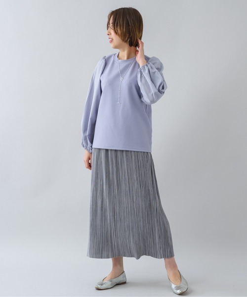 KATHARINE ROSS（キャサリンロス）の「【KATHARINE ROSS】オールマイティーナロープリーツスカート（スカート・レディース・ラベンダー/グレー/ブラック/ライトグリーン/グレイッシュベージュ/ライトグレー・MEDIUM）」の22枚目の写真