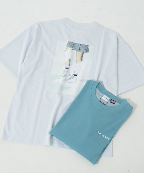 Converse ルーズシルエット 裏メッシュバックイラストプリントクルーネック半袖tシャツ Tシャツ カットソー Converse コンバース のファッション通販 Zozotown Converse ルーズシルエット 裏メッシュバックイラストプリントクルーネック半袖tシャツ Tシャツ カットソー Converse コンバース のファッション通販 Zozotown