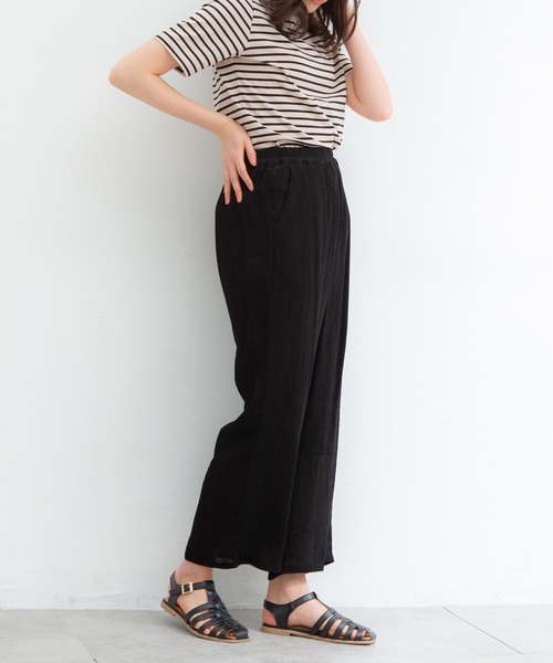 Honeys(ハニーズ)の「イージーストレートパンツ(その他パンツ・レディース・モカ/ブルーグレー/ベージュ/ブラック/オリーブ/ブラウン/パープル/ブルー/グリーン・M/LL/S/L)」の11枚目の写真