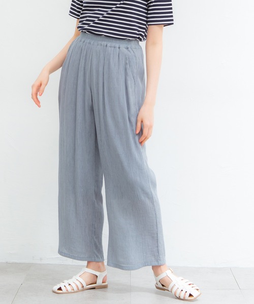 Honeys(ハニーズ)の「イージーストレートパンツ(その他パンツ・レディース・モカ/ブルーグレー/ベージュ/ブラック/オリーブ/ブラウン/パープル/ブルー/グリーン・M/LL/S/L)」の15枚目の写真